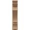 Ekena Millwork 8-in W x 30-in D x 38-in H Balboa Trad Rough Cedar Woodgrain TimberThane Outlooker, Primed Tan OUTUR080X30X38BOA04RCPR - alternate 5
